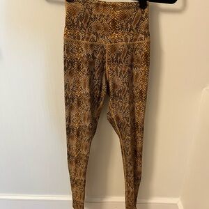 Weworewhat Python Print Leggings